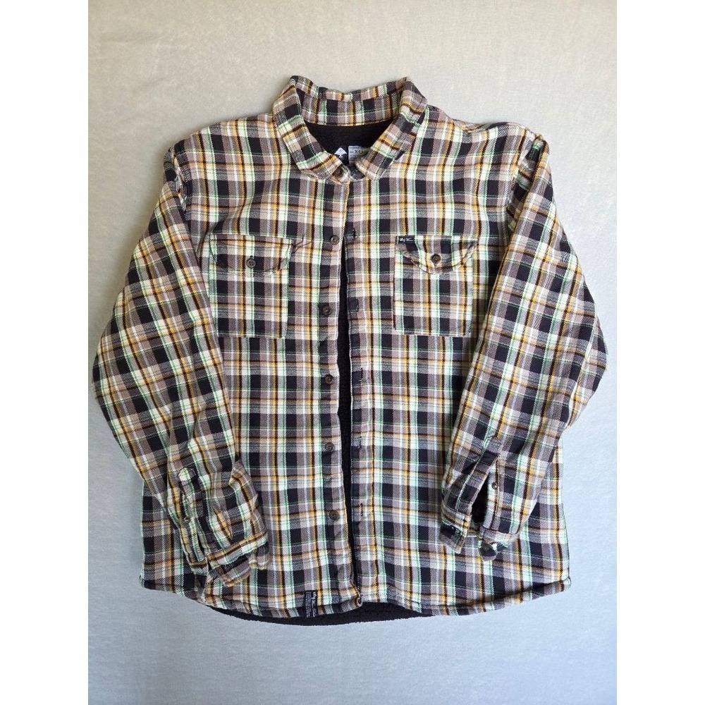 LRG Lifted Research Group Sherpa Lined Flannel Jacket XL Streetwear